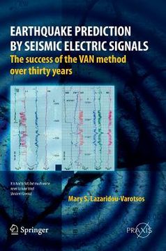 portada earthquake prediction by seismic electric signals (en Inglés)