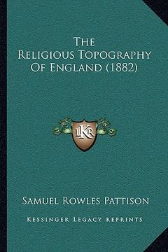 portada the religious topography of england (1882)