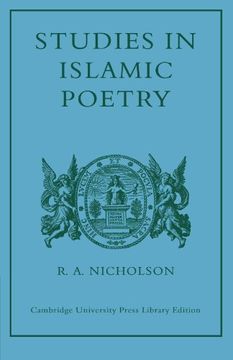 portada Studies in Islamic Poetry Paperback (Cambridge University Press Library Editions) (en Inglés)