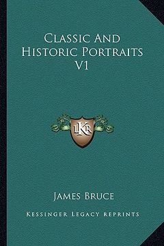 portada classic and historic portraits v1 (in English)
