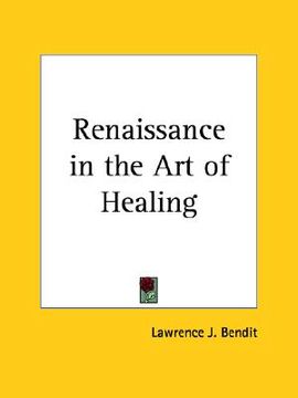portada renaissance in the art of healing (en Inglés)