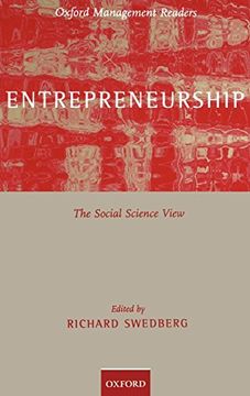 portada Entrepreneurship: The Social Science View (Oxford Management Readers) (en Inglés)