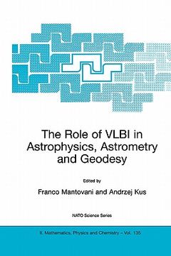 portada the role of vlbi in astrophysics, astrometry and geodesy