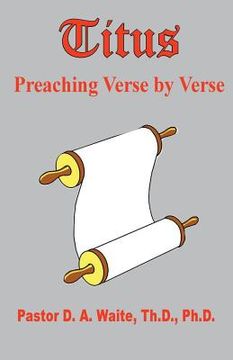 portada Titus, Preaching Verse by Verse (en Inglés)