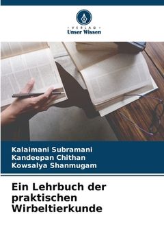 portada Ein Lehrbuch der praktischen Wirbeltierkunde (in German)