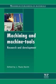 portada machining and machine-tools: research and development (en Inglés)