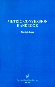portada metric conversion handbook (in English)