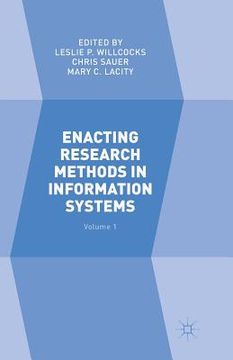 portada Enacting Research Methods in Information Systems: Volume 1 (in English)