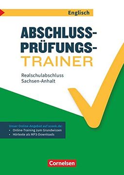 portada Abschlussprüfungstrainer Englisch - Sachsen-Anhalt. 10. Schuljahr - Realschulabschluss