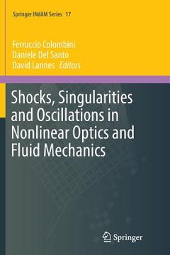 portada Shocks, Singularities and Oscillations in Nonlinear Optics and Fluid Mechanics (en Inglés)