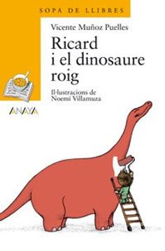 portada Ricard i el Dinosaure Roig (en Catalá)