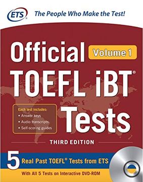 portada Official Toefl ibt Tests Volume 1, Third Edition 