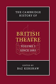 portada The Cambridge History of British Theatre (Volume 3) (in English)