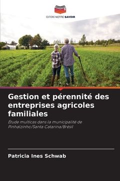 portada Gestion et pérennité des entreprises agricoles familiales (en Francés)