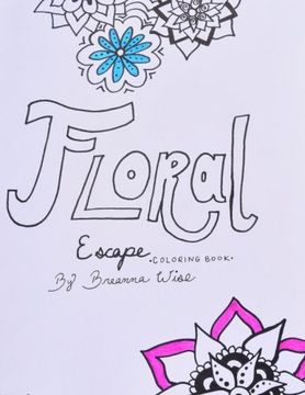 portada Floral Escape Coloring Book