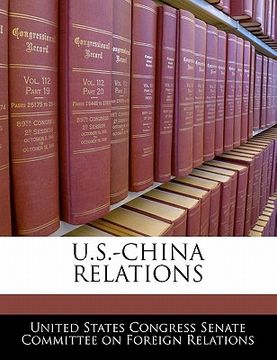 portada u.s.-china relations (en Inglés)