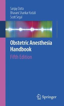 portada Obstetric Anesthesia Handbook 