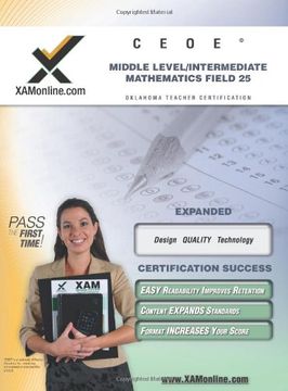 portada Ceoe Osat Middle-Level Intermediate Mathematics Field 25 Teacher Certification Test Prep Study Guide (Xam Osat) 