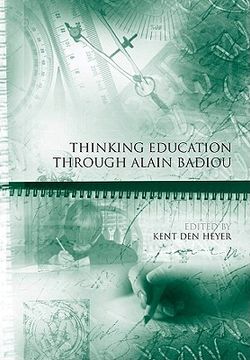 portada Thinking Education Through Alain Badiou