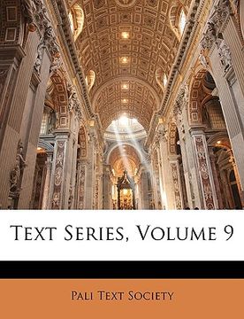 portada text series, volume 9 (en Inglés)
