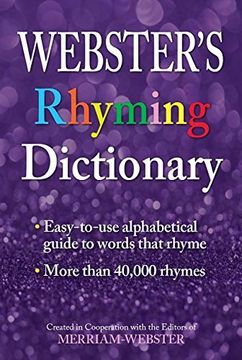 portada Webster's Rhyming Dictionary 