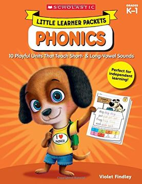 portada Little Learner Packets: Phonics: 10 Playful Units That Teach Short- & Long-Vowel Sounds