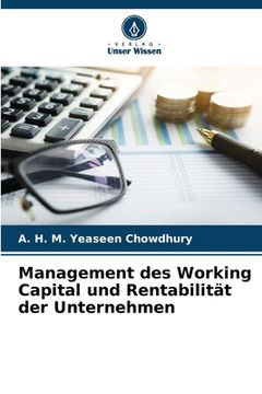 portada Management des Working Capital und Rentabilität der Unternehmen (en Alemán)