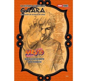 portada NARUTO: LA HISTORIA SECRETA DE GAARA - NOVEL N.1 (in Spanish)