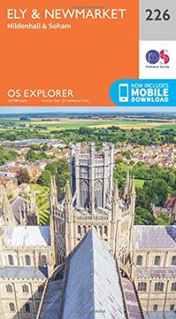 portada Ely and Newmarket, Mildenhall and Soham 1 : 25 000 (OS Explorer Map)