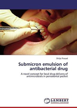 portada Submicron emulsion of antibacterial drug