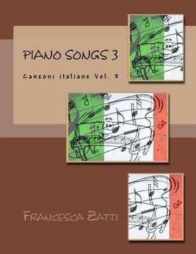 portada Piano songs 3: Canzoni italiane Vol. 3 (en Italiano)