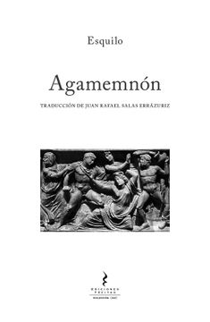 portada Agamemnón (in Spanish)