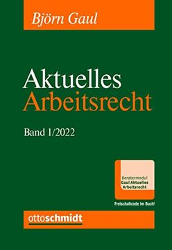 portada Aktuelles Arbeitsrecht, Band 1/2022 (in German)