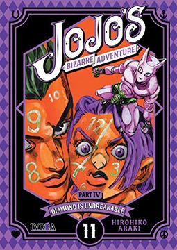 portada Jojo's Bizarre Adventure Parte 4 Diamond is Unbreakble 11 (in Spanish)
