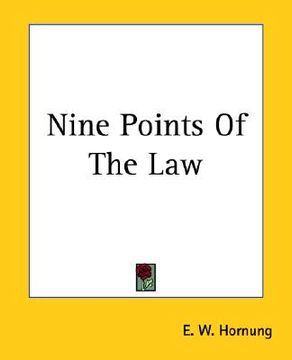 portada nine points of the law (in English)