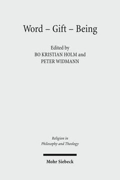 portada Word - Gift - Being: Justification - Economy - Ontology (en Inglés)