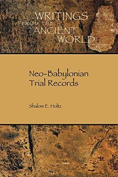portada Neo-Babylonian Trial Records (Writings From the Ancient World) (in English)
