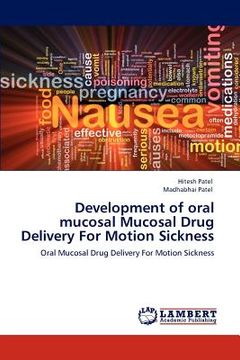 portada development of oral mucosal mucosal drug delivery for motion sickness (en Inglés)