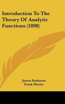 portada introduction to the theory of analytic functions (1898) (en Inglés)