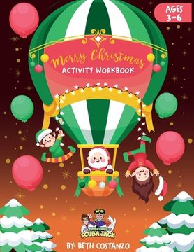 portada Christmas Activity Workbook for Kids (en Inglés)