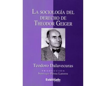 portada La Sociología del Derecho de Theodor Geiger