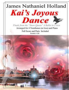 portada Kai's Joyous Dance: From the The Snow Queen Ballet, Arranged for 4 Trombones (or Less) and Pian (en Inglés)