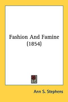 portada fashion and famine (1854)