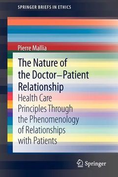 portada the nature of the doctor - patient relationship