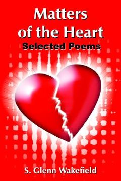 portada matters of the heart: selected poems (en Inglés)