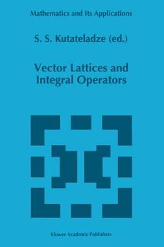 portada vector lattices and intergal operators (en Inglés)