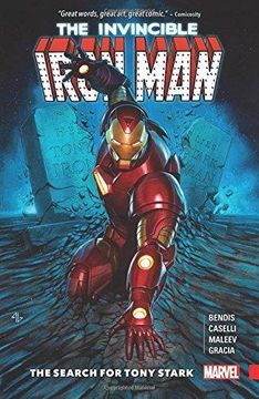portada Invincible Iron Man: The Search for Tony Stark (en Inglés)
