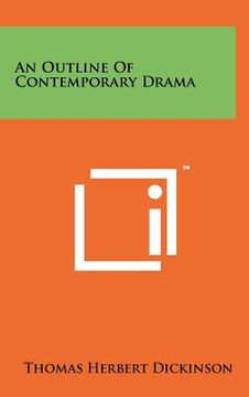 portada an outline of contemporary drama (in English)