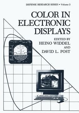 portada Color in Electronic Displays (en Inglés)