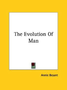 portada the evolution of man (in English)